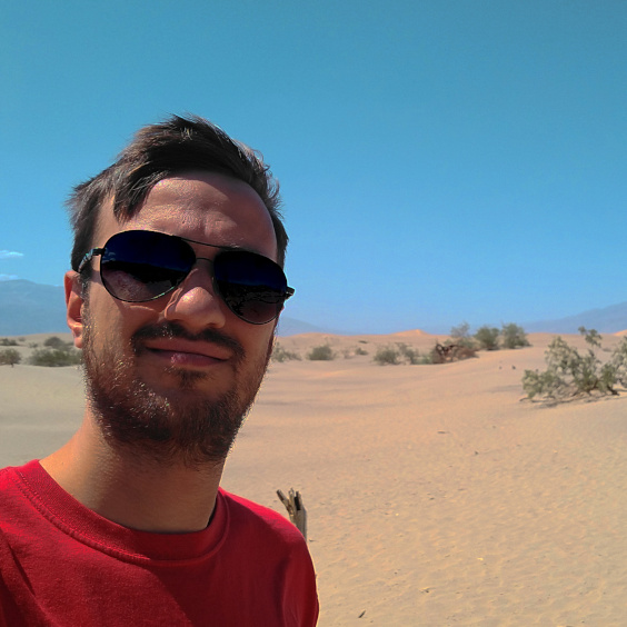 Me in Death Valley